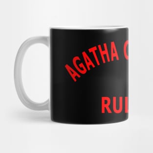 Agatha Christie Rules Mug